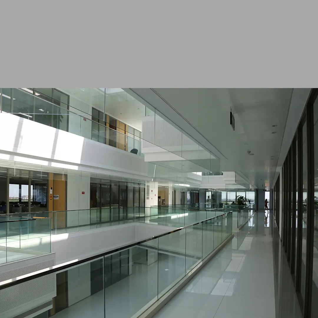 Interior view of a commercial building